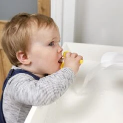 Baby Banaan Tandenborstel/bijtspeeltje – Geel - Baby Tandenborstel - Bij Doorkomende Tandjes - Tandvlees Massage - Babytandenborstel - Peuter Tandenborstel -Happy Horse Winkel 1200x1200 356