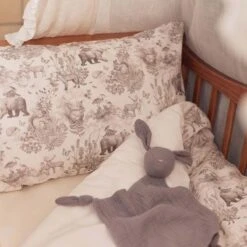 Jollein Baby Hoeslaken Ledikant Jersey 60x120cm - Nougat - 2 Stuks -Happy Horse Winkel 1200x1200 539