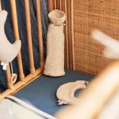 Jollein Baby Hoeslaken Wieg Jersey 40/50x80/90cm - Jeans Blue -Happy Horse Winkel 1200x1200 561