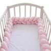 Buxibo Baby Bed Bumper - Baby Veiligheid/Hoofdbescherming/Bedbescherming - Multifunctionele Voedingskussen/Bedomrande/Boxomrander - 200CM - Roze 2 Buxibo Baby Bed Bumper - Baby Veiligheid/Hoofdbescherming/Bedbescherming - Multifunctionele Voedingskussen/Bedomrande/Boxomrander - 200CM - Roze -Happy Horse Winkel 1200x1200 639