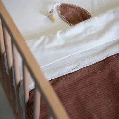 Koeka Baby Dekentje Wieg Teddy Vik - Bruin - 75x100cm -Happy Horse Winkel 1200x1200 700