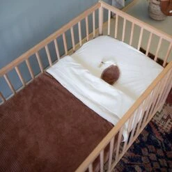 Koeka Baby Dekentje Wieg Teddy Vik - Bruin - 75x100cm -Happy Horse Winkel 1200x1200 701