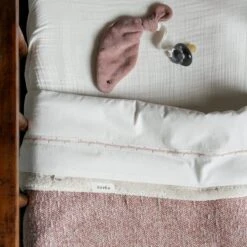 Koeka Baby Dekentje Wieg Vigo Teddy - Oud Roze - 75x100cm -Happy Horse Winkel 1200x1200 724