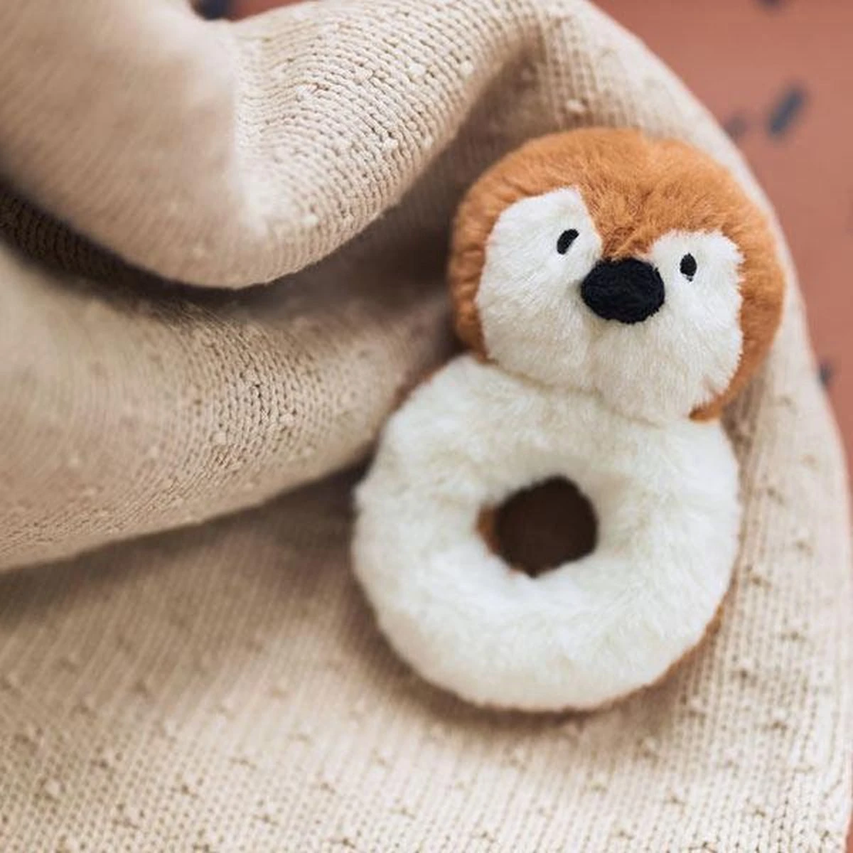 Jollein Baby Deken Wieg 75x100cm Teddy Bliss Knit - Nougat 18 Jollein Baby Deken Wieg 75x100cm Teddy Bliss Knit - Nougat - Afbeelding 16