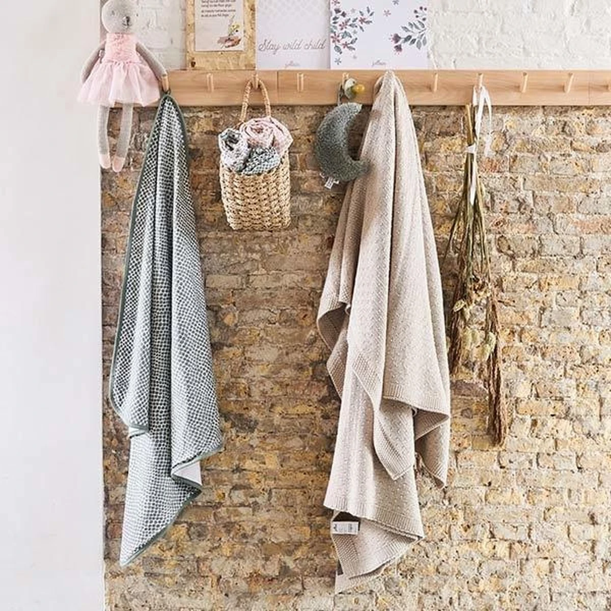 Jollein Baby Deken Wieg 75x100cm Teddy Bliss Knit - Nougat 19 Jollein Baby Deken Wieg 75x100cm Teddy Bliss Knit - Nougat - Afbeelding 17