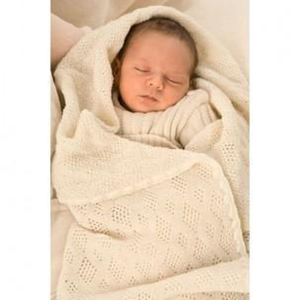 Disana Wollen Deken - Natural 5 Disana Wollen Deken - Natural - Afbeelding 3