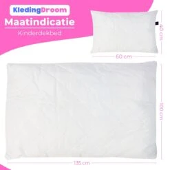 Kinderdekbed 2 In 1 KledingDroom® - 135x100 Cm Dekbed + 40x60 Kussen - Anti-allergisch Wasbaar 8 Kinderdekbed 2 In 1 KledingDroom® - 135x100 Cm Dekbed + 40x60 Kussen - Anti-allergisch Wasbaar -Happy Horse Winkel 1200x1200 779
