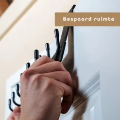 Kapstok – Deurkapstok – Deurhanger – Kapstok Hangend – 12 Haaks – Modern – RVS - Deuren Tot 4 Cm Dik - Baulk® -Happy Horse Winkel 1200x1200 815