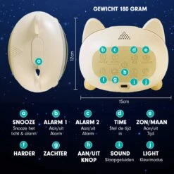 Westhome Slaaptrainer Voor Kinderen - Kinderwekker Met Nachtlampje - Puppy -Happy Horse Winkel 1200x1200 827