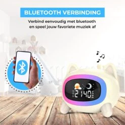 Boostiv Wake-up Light - Speaker Radio - Slaaptrainer - White Noise Machine - Bluetooth - Kinderwekker - Nachtlampje - Digitale Wekker -Happy Horse Winkel 1200x1200 846