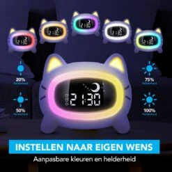 Boostiv Wake-up Light - Speaker Radio - Slaaptrainer - White Noise Machine - Bluetooth - Kinderwekker - Nachtlampje - Digitale Wekker -Happy Horse Winkel 1200x1200 848
