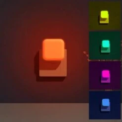 Quality Needz - LED Nachtlampje - Kinderen & Volwassenen - 2 Stuks - 8 Verschillende Kleuren - Nachtlampje Stopcontact - Stekkerlamp - Multi Colour - Stopcontactlamp - 2 Standen - 2023 Model -Happy Horse Winkel 1200x1200 897