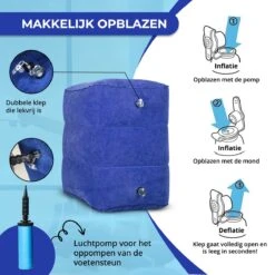 Merkloos Voetensteun - Vliegtuigbedje - Premium Quality XL - Reisbedje - Met Speciale Draagtas - Vliegtuig Kussen - Voetenbankje Of Poef - Met Slaapmasker & Pomp - Grijs 18 Merkloos Voetensteun - Vliegtuigbedje - Premium Quality XL - Reisbedje - Met Speciale Draagtas - Vliegtuig Kussen - Voetenbankje Of Poef - Met Slaapmasker & Pomp - Grijs -Happy Horse Winkel 1200x1200 944