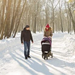 Monzana Voetenzak - Voor Kinderwagen Of Stoeltje - 93x56cm Bruin -Happy Horse Winkel 1200x1200 951