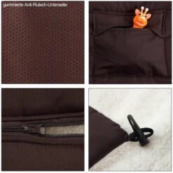 Monzana Voetenzak - Voor Kinderwagen Of Stoeltje - 93x56cm Bruin -Happy Horse Winkel 1200x1200 952