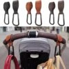 Kinderwagen Tassenhaak | Set Van 2 | Tas Hanger | Verstevigde Klittenband - 2 Stuks Zwart -Happy Horse Winkel 1200x1200 954
