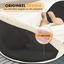 Deryan Infant Deluxe BabyBox Campingbedje - Cream + Inclusief Matras En Klamboe -Happy Horse Winkel 1200x1200 992