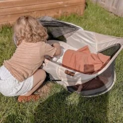Deryan Infant Deluxe BabyBox Campingbedje - Cream + Inclusief Matras En Klamboe -Happy Horse Winkel 1200x1200 993
