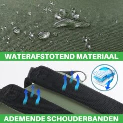 Brisby Slijtvaste Luiertas – Verzorgingstas – Met Buggymontage - Groen -Happy Horse Winkel 1200x1200 998