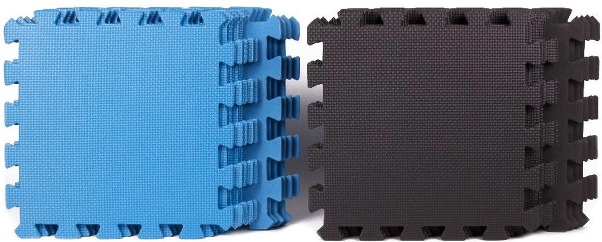 Benson 9 Stuks Zwarte Puzzel Vloertegels Foam 30 X 30 Cm - Puzzel Speelmat - Baby/peuter Speelgoed Matten 4 Benson 9 Stuks Zwarte Puzzel Vloertegels Foam 30 X 30 Cm - Puzzel Speelmat - Baby/peuter Speelgoed Matten - Afbeelding 2