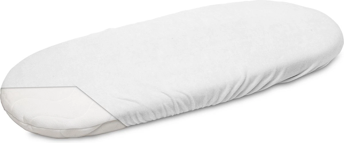 Sensillo Baby Kinderwagen Matras Hoeslaken - 35 X 70 Cm - Badstof - Wit - Matrashoes Kinderwagen 3 Sensillo Baby Kinderwagen Matras Hoeslaken - 35 X 70 Cm - Badstof - Wit - Matrashoes Kinderwagen