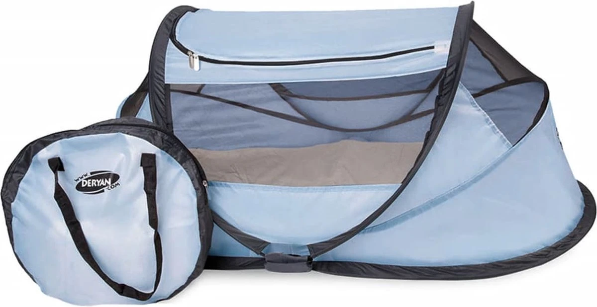 Deryan BabyBox Campingbedje - Baby Tentje - Blue 9 Deryan BabyBox Campingbedje - Baby Tentje - Blue - Afbeelding 7