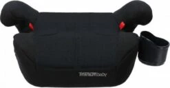 Titaniumbaby ISafety! Booster Zitverhoger - Groep 3 - Isofix - Zwart/Grijs