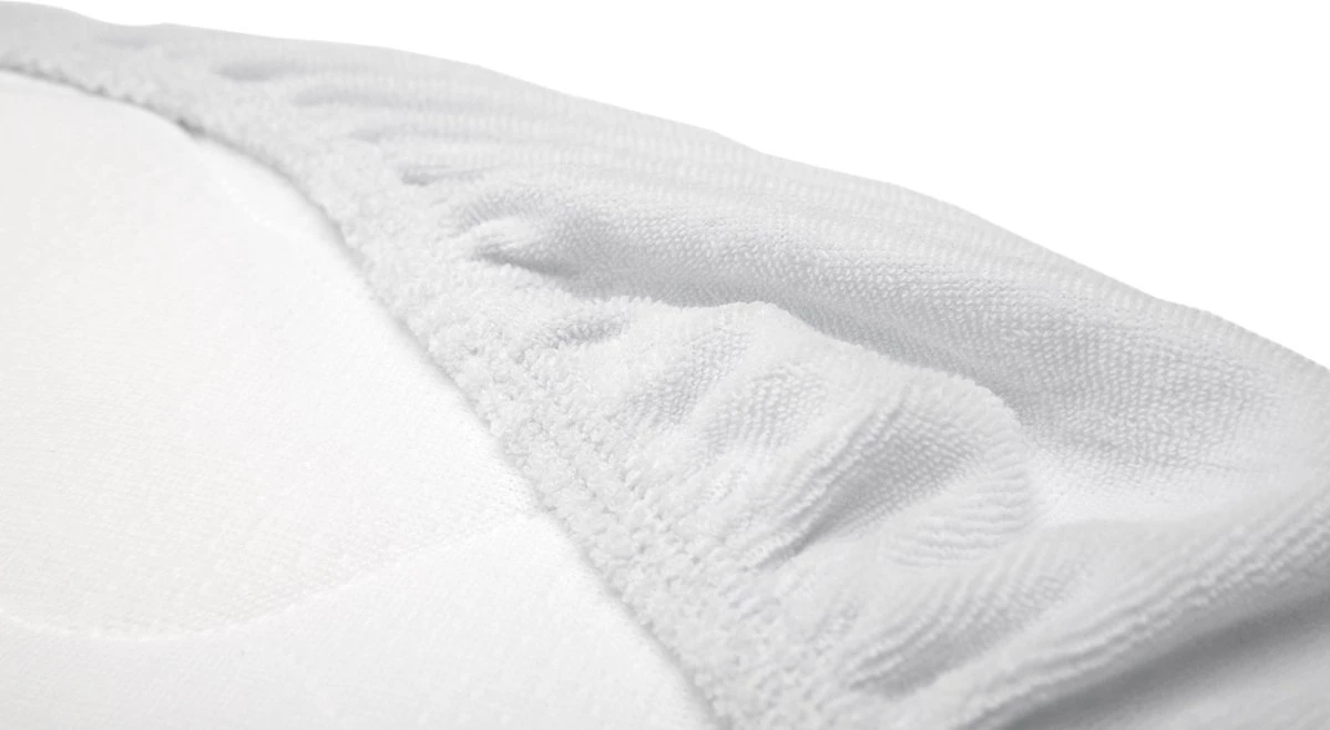 Sensillo Baby Kinderwagen Matras Hoeslaken - 35 X 70 Cm - Badstof - Wit - Matrashoes Kinderwagen 4 Sensillo Baby Kinderwagen Matras Hoeslaken - 35 X 70 Cm - Badstof - Wit - Matrashoes Kinderwagen - Afbeelding 2