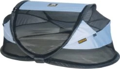 Deryan Baby Luxe Campingbedje – Inclusief Zelfopblaasbare Matras - Blue -Happy Horse Winkel 1200x695 1