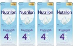 Nutrilon 4 Dreumesmelk Kant & Klaar - Vanaf 1 Jaar - 4 X 1L