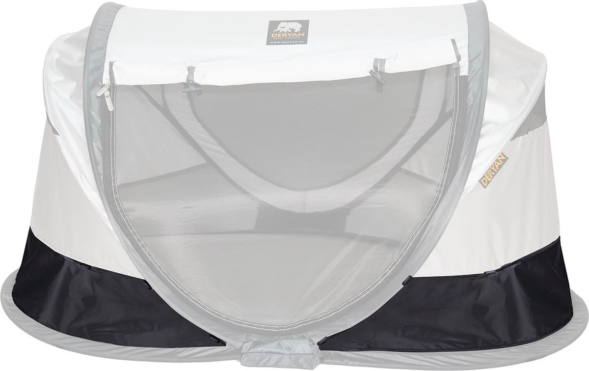 Deryan Shane Luxe 2023 Campingbedje - Baby Tent - Anti-UV 50+ - Peuterbed - Silver 8 Deryan Shane Luxe 2023 Campingbedje - Baby Tent - Anti-UV 50+ - Peuterbed - Silver - Afbeelding 6