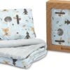 Sensillo Baby Dekbed En Kussen - Cadeau Set - Katoen - Blauw -Happy Horse Winkel 1200x764 2