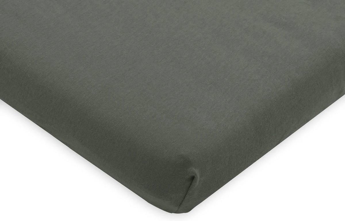 Jollein Baby Hoeslaken Boxmatras Jersey 75x95cm - Ash Green - 2 Stuks 9 Jollein Baby Hoeslaken Boxmatras Jersey 75x95cm - Ash Green - 2 Stuks - Afbeelding 7