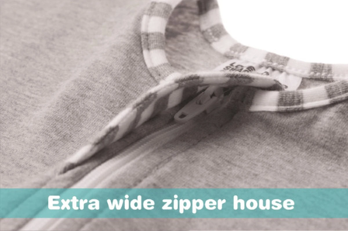 Love To Dream™ Babyslaapzak Swaddle Up™ - Inbakeren - Baby 3-6 Maanden - 6-8.5 Kg - All Season - Grijs 4 Love To Dream™ Babyslaapzak Swaddle Up™ - Inbakeren - Baby 3-6 Maanden - 6-8.5 Kg - All Season - Grijs - Afbeelding 2