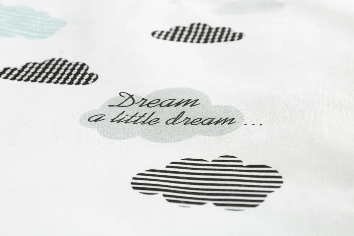 Sensillo Baby Bedbumper - Bedomrander - Anti Stootrand Ledikant - Bed Zijbeschermers - 180x30cm - Grijze Wolkjes 4 Sensillo Baby Bedbumper - Bedomrander - Anti Stootrand Ledikant - Bed Zijbeschermers - 180x30cm - Grijze Wolkjes - Afbeelding 2