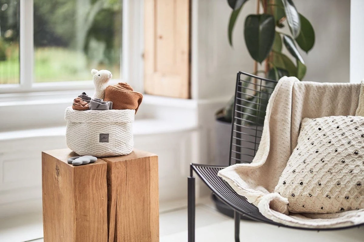 Jollein Baby Deken Wieg 75x100cm Basic Knit - Caramel 20 Jollein Baby Deken Wieg 75x100cm Basic Knit - Caramel - Afbeelding 18