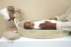 SwaddleMeyco Inbakerdoek Branches - Sand - 0-3 Maanden -Happy Horse Winkel 1200x800 185