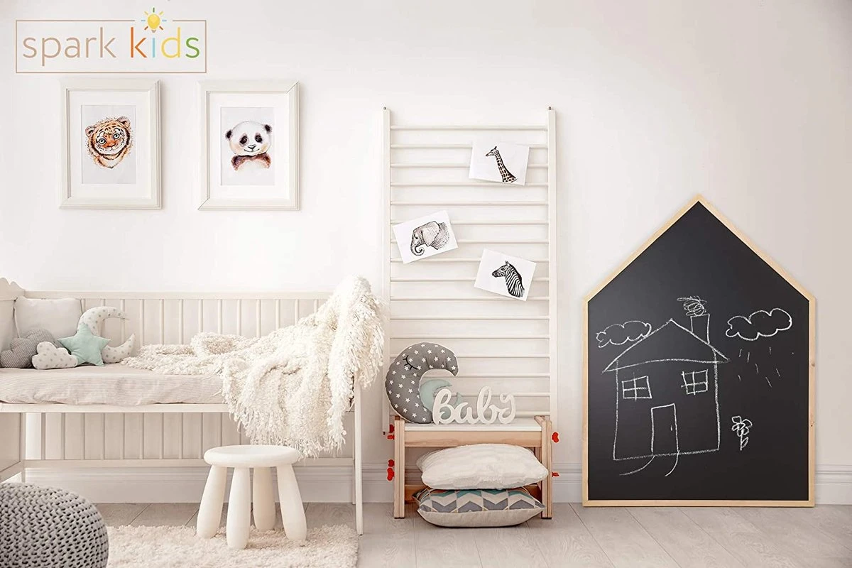 Atmosphera Krijtbord Huis - Kinderkamer Decoratie - H 116,2 CM 3 Atmosphera Krijtbord Huis - Kinderkamer Decoratie - H 116,2 CM