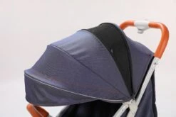 WOOSH New Buggy - Sand / Black - One Hand Folding - 3 Slaapstanden - Wandelwagen Tot 25 Kg - Regenhoes - Bekerhouder - Muggennet -Happy Horse Winkel 1200x800 257