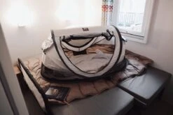 Deryan Peuter Luxe Campingbedje – Inclusief Zelfopblaasbare Matras - Cream -Happy Horse Winkel 1200x800 271