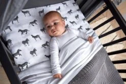 Meyco Herringbone Ledikant Deken - Grijs - 100x150cm -Happy Horse Winkel 1200x800 52