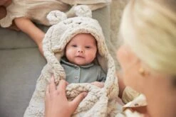 Jollein Wikkeldeken Bunny 100x105cm - Nougat -Happy Horse Winkel 1200x800 63