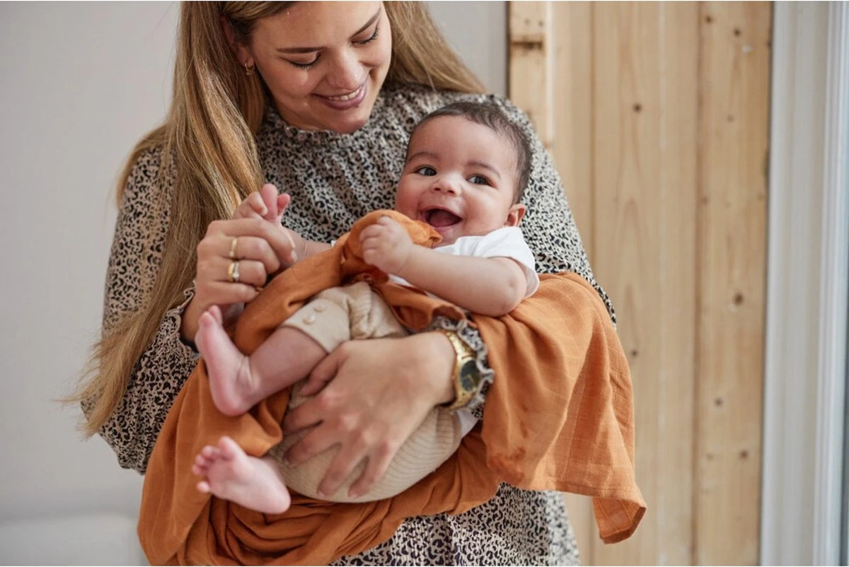 Jollein Baby Deken Ledikant 100x150cm Basic Knit - Caramel 11 Jollein Baby Deken Ledikant 100x150cm Basic Knit - Caramel - Afbeelding 9