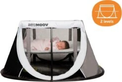 AeroMoov Instant Travel Cot Reisbed - Grey Rock -Happy Horse Winkel 1200x806 4