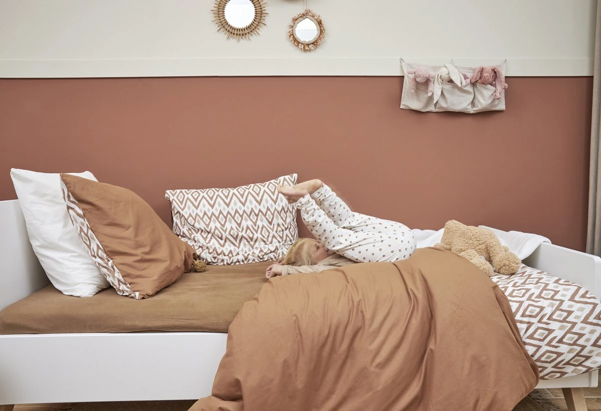 Meyco Uni Hoeslaken Juniorbed - 2-pack - Toffee - 70x140/150cm 5 Meyco Uni Hoeslaken Juniorbed - 2-pack - Toffee - 70x140/150cm - Afbeelding 3