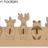 Jooba® Kinderkapstok - 5 Haken - Kapstok Met Dieren - Kapstok Hangend - Hout - Wandkapstok - Met Bevestigingsmateriaal -Happy Horse Winkel 1200x825 6