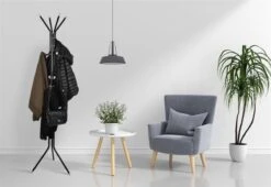 Kapstok Met 12 Haken - Metaal - Wit - Hoogte 175cm -Happy Horse Winkel 1200x827 2