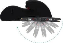 Auto Zitverhoger - Isofix - Autozitje - Kinderzitje - Zwart - Gecertificeerd - Fillikid -Happy Horse Winkel 1200x831 4