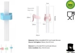 Bob Online ™ – Blauw Beer – Melkpoeder Doseerdoosje + Rietje – BPA-vrij – Melkpoeder Toren Blauw – Melkpoedertoren – Milk Powder Tower – Milk Powder Dispenser – Bewaar Bakjes – Reisbox – Bewaardoosje – Herbruikbaar Rietje – Baby Training Straw -Happy Horse Winkel 1200x847 1