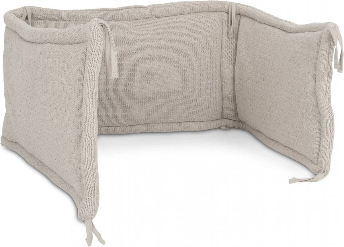 Jollein Bedomrander Bliss Knit 180x35cm - Nougat 12 Jollein Bedomrander Bliss Knit 180x35cm - Nougat - Afbeelding 10